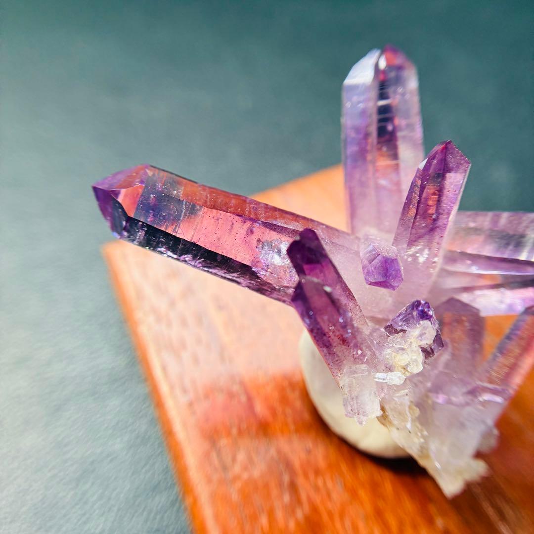メキシコ産 ベラクルスアメシスト クルーズ水晶 ラベンダーピンク 水晶 原石