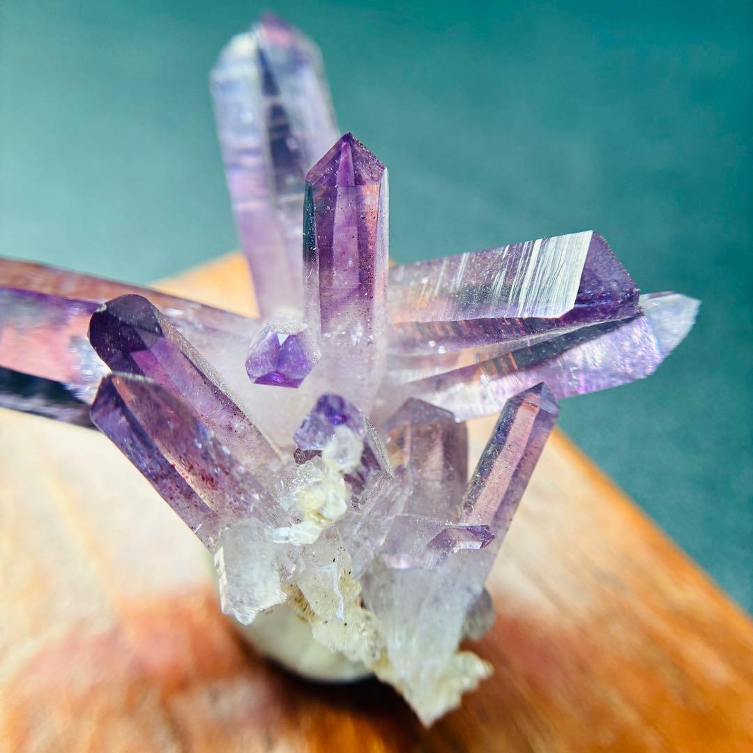 メキシコ産 ベラクルスアメシスト クルーズ水晶 ラベンダーピンク 水晶 原石