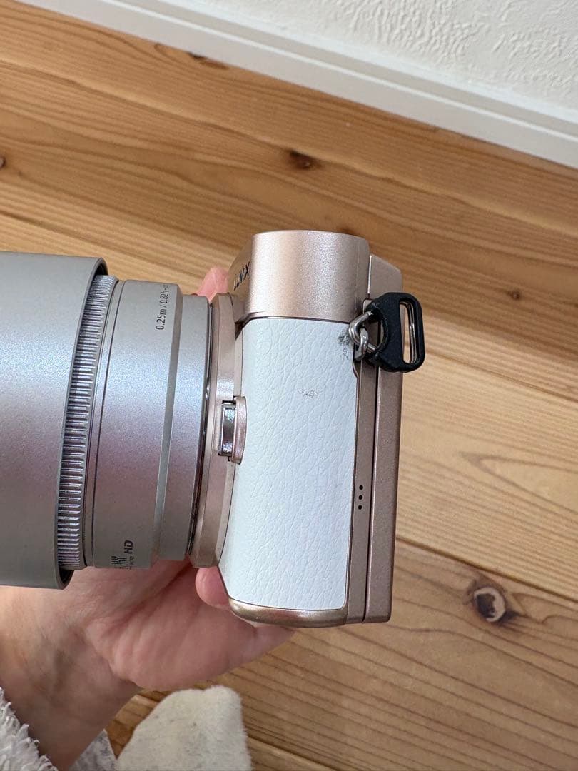 Panasonic ミラーレス　LUMIX DC-GF10W ダブルレンズキット