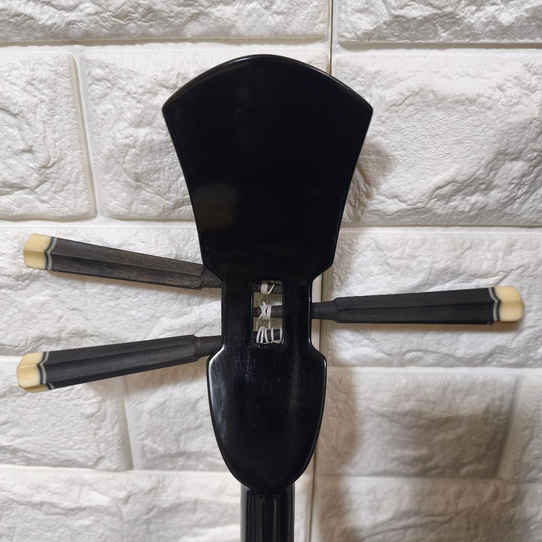 沖縄三線 本皮 種名 アミメニシキヘビ 強化張り ソフトケース付き 全長78cm