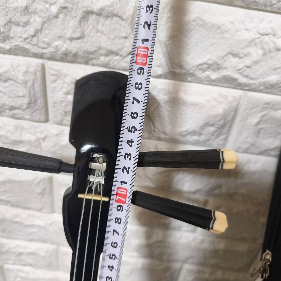 沖縄三線 本皮 種名 アミメニシキヘビ 強化張り ソフトケース付き 全長78cm