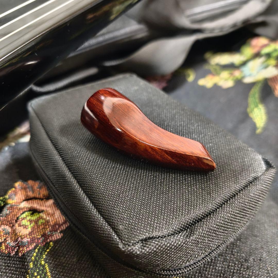 沖縄三線 本皮 種名 アミメニシキヘビ 強化張り ソフトケース付き 全長78cm