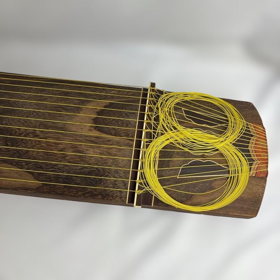 【送料込み】箏 13弦 弦楽器 中古 和楽器 琴 複雑な木目