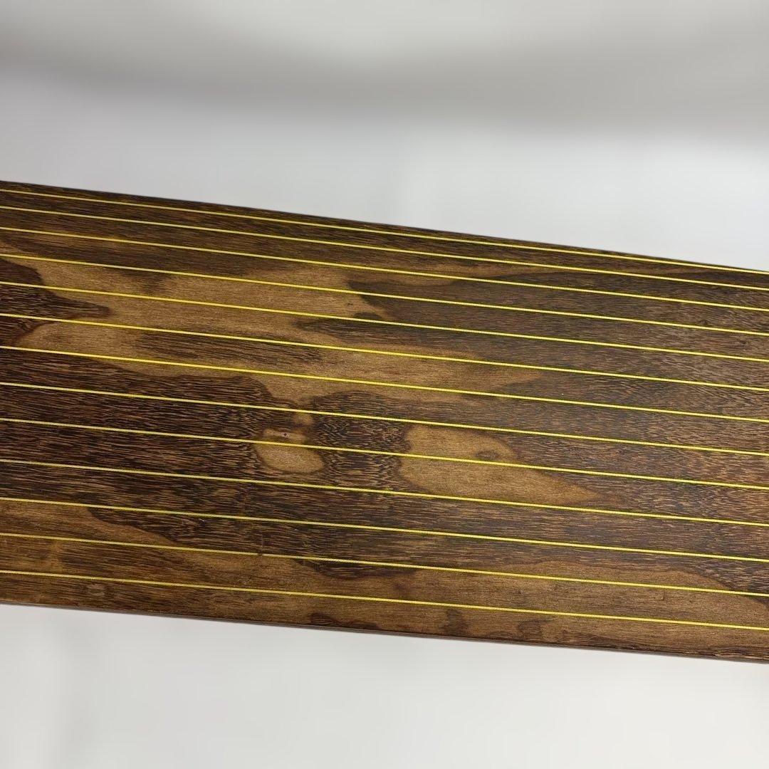 【送料込み】箏 13弦 弦楽器 中古 和楽器 琴 複雑な木目