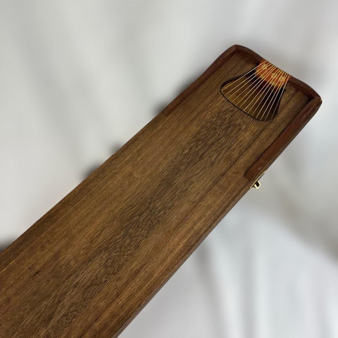 【送料込み】箏 13弦 弦楽器 中古 和楽器 琴 複雑な木目