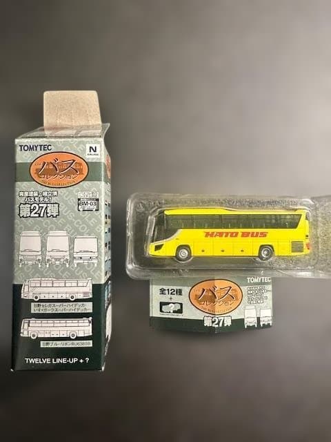 【5台セット】はとバス トミカ・バスコレ セット／タカラトミー・トミーテック