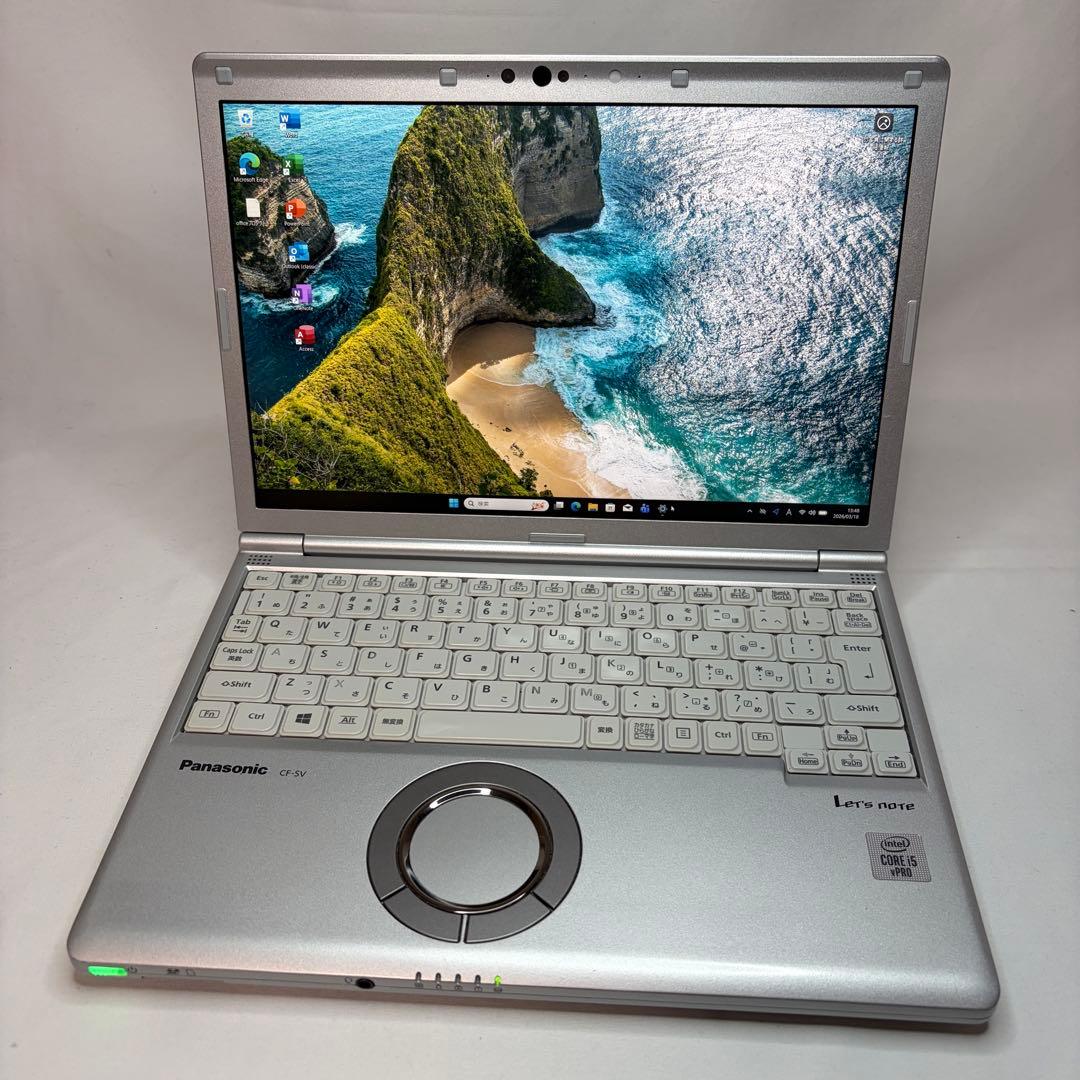 準美品 Let's note SV9 10世代 i5 8GB 256G オフィス