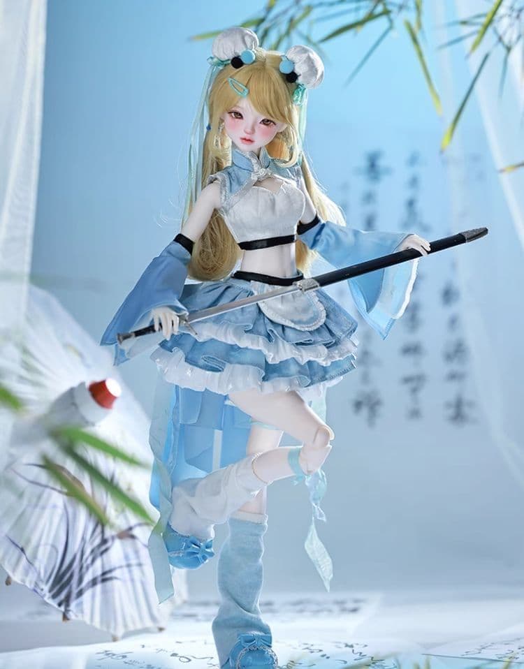 AX119 BJD 1/4 ドール本体 Adelis 球体関節人形 ハンドメイド