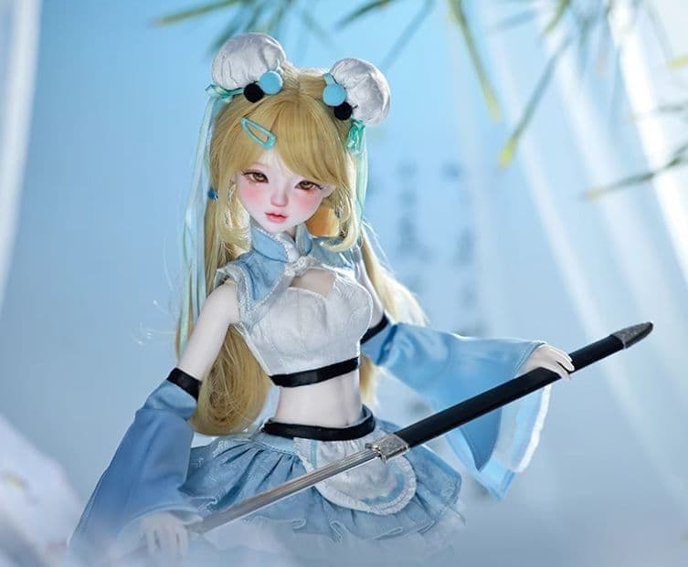 AX119 BJD 1/4 ドール本体 Adelis 球体関節人形 ハンドメイド
