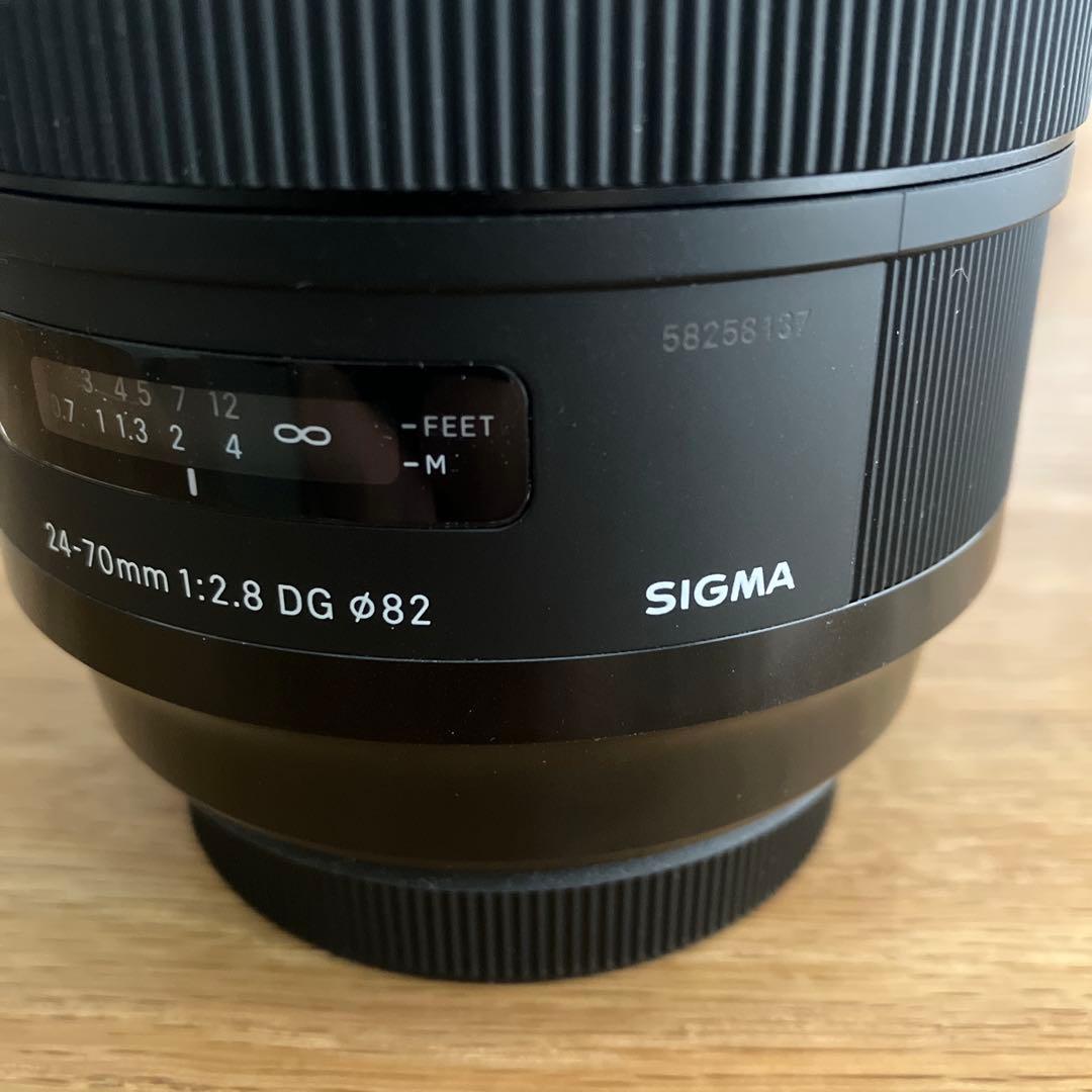 レンズ(ズーム) SIGMA Art 24-70mm F2.8DG OS HSM Canon EF