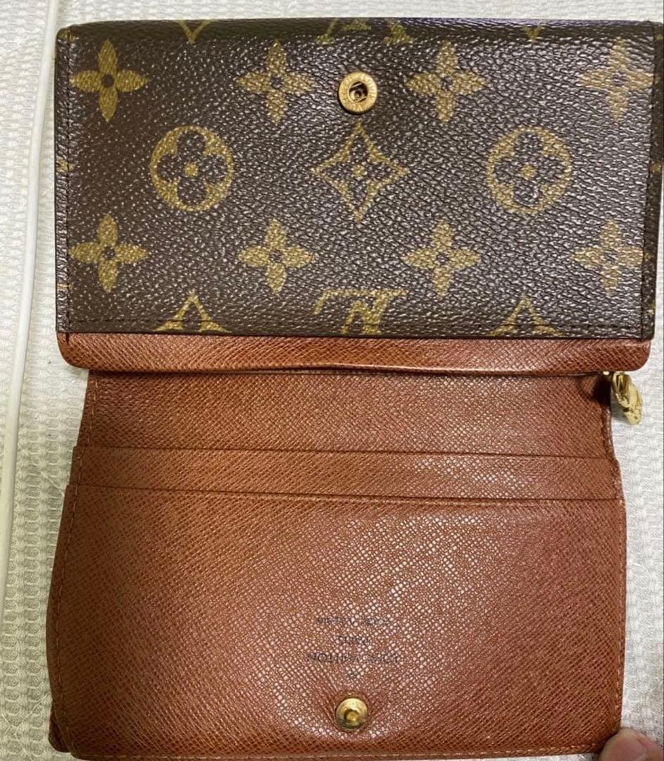 ルイヴィトン モノグラム ポルトモネ ビエ トレゾール 二つ折り財布