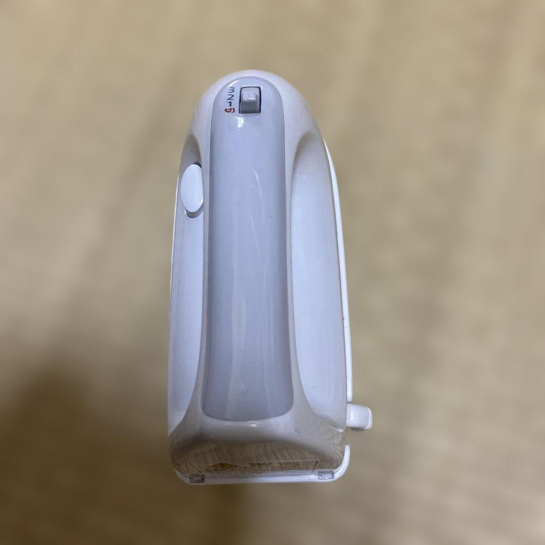 ✨美品✨ パナソニック ハンドミキサー 泡立て器 ホワイト MK-H4 3段階