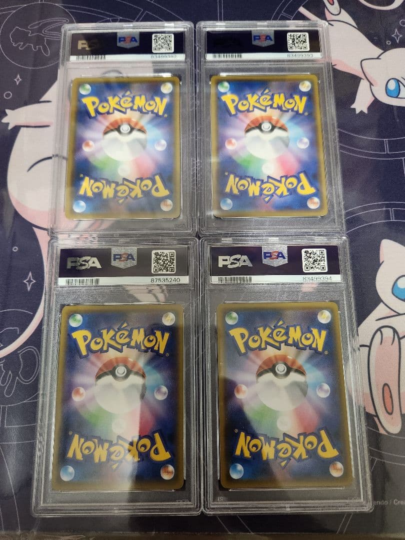 ポケモンカード【4種セット】ミュウ　PSA10