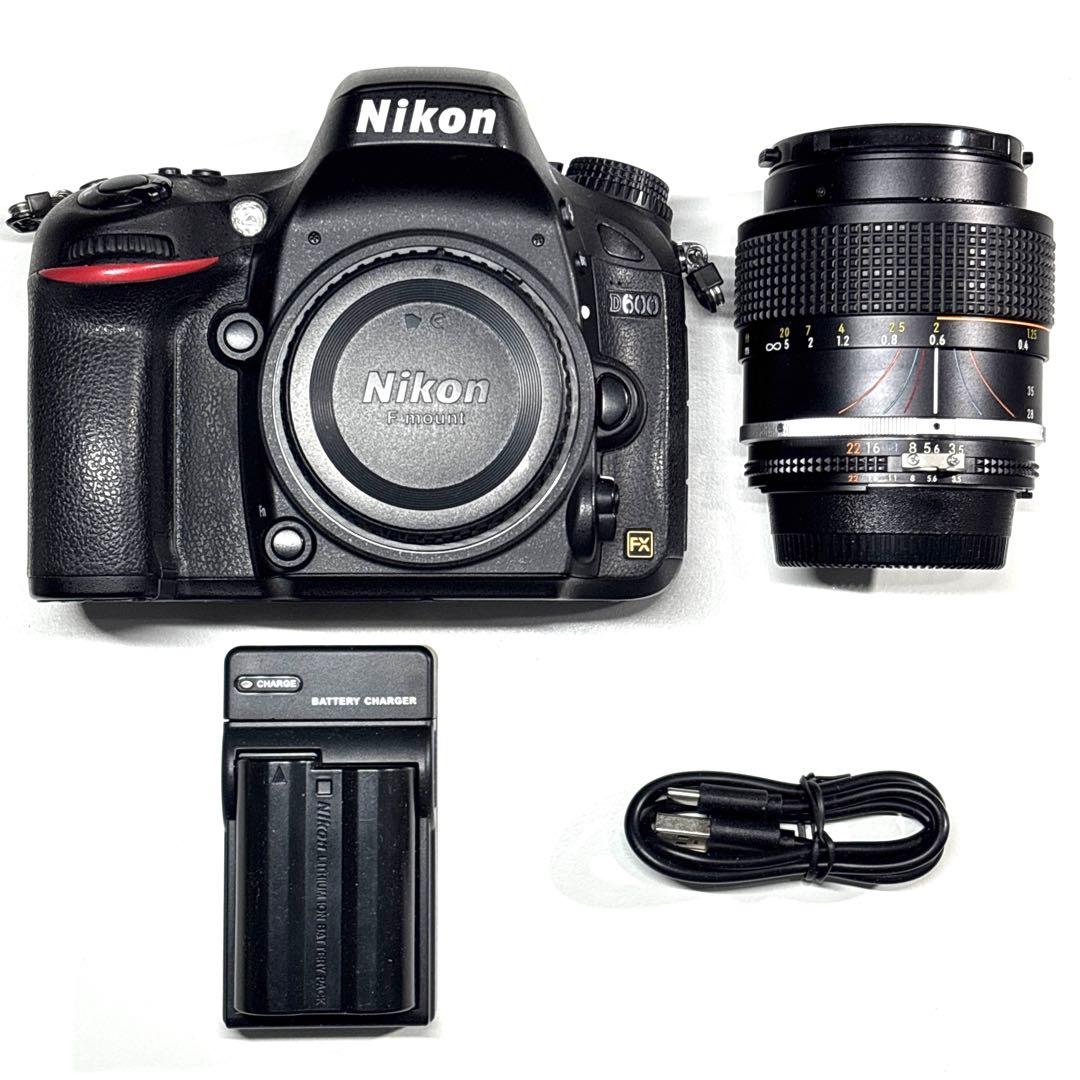 【ショット数122,469枚】Nikon D600 レンズ セット オイル対策済