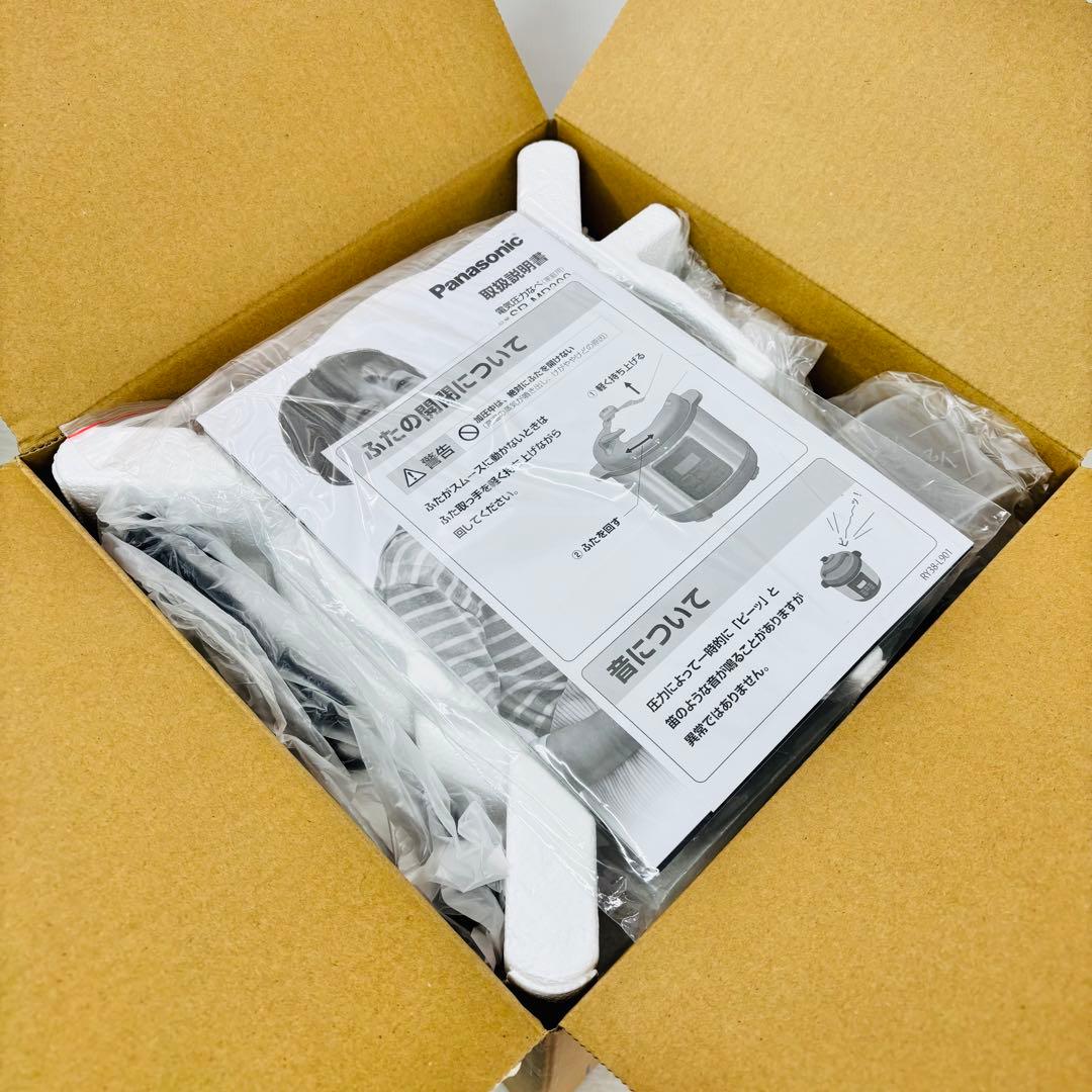 【新品未使用】Panasonic 電気圧力鍋 SR-MP300-K 2.0L