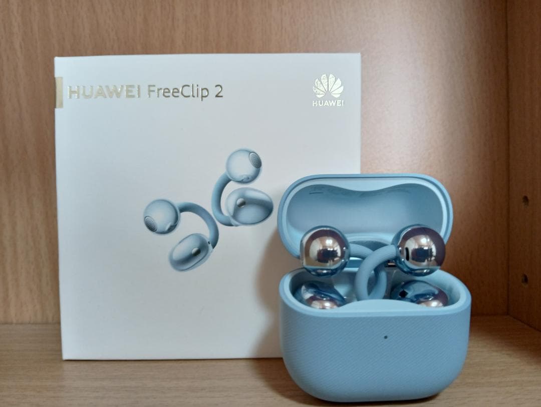 HUAWEI FreeClip 2　ブルー　ワイヤレスイヤホン