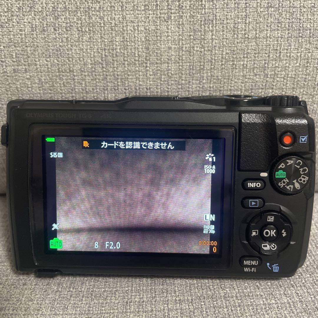 OLYMPUS オリンパス Tough TG-6 ブラック【動作確認済み】