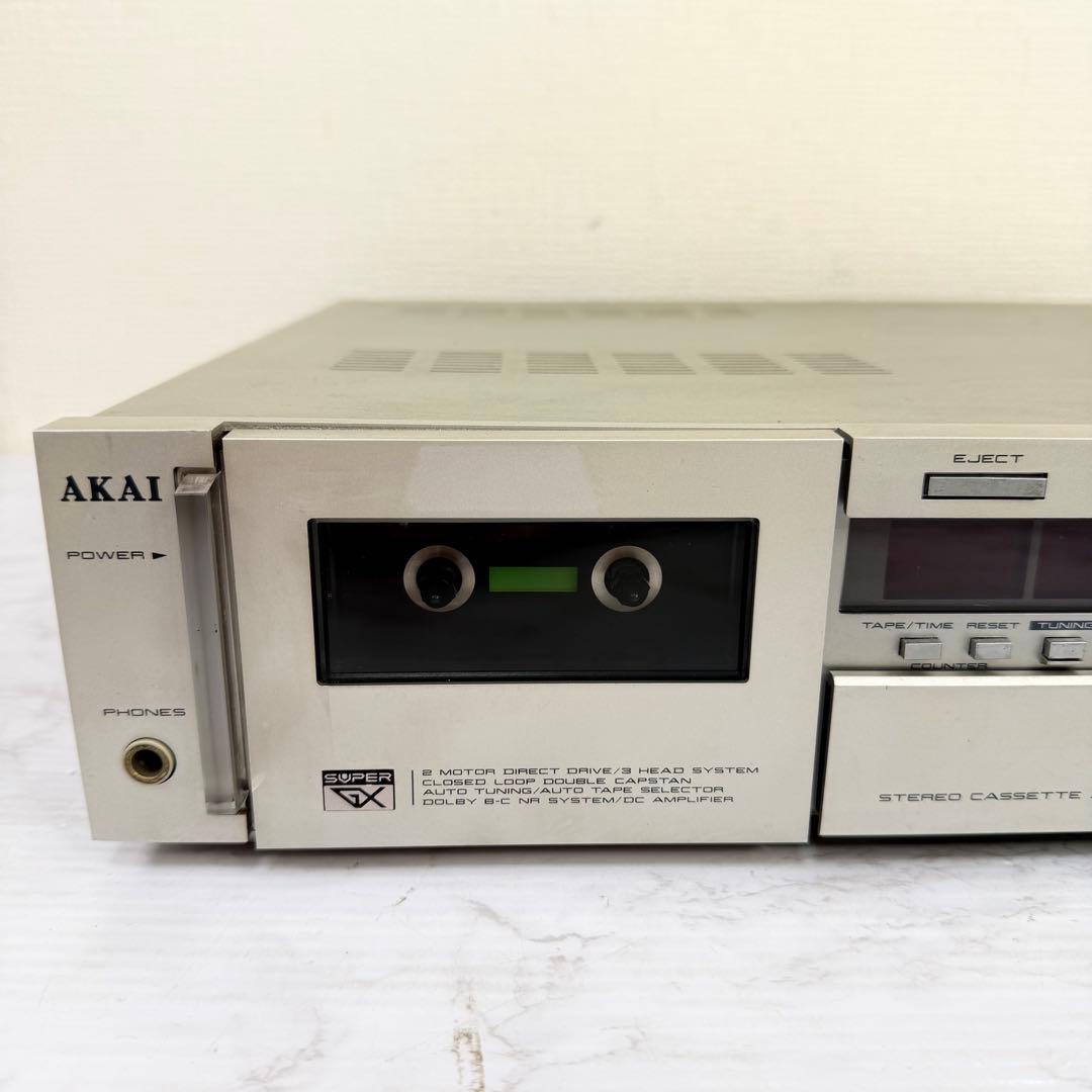 AKAI　GX-F71　カセットデッキ　3ヘッド　ジャンク