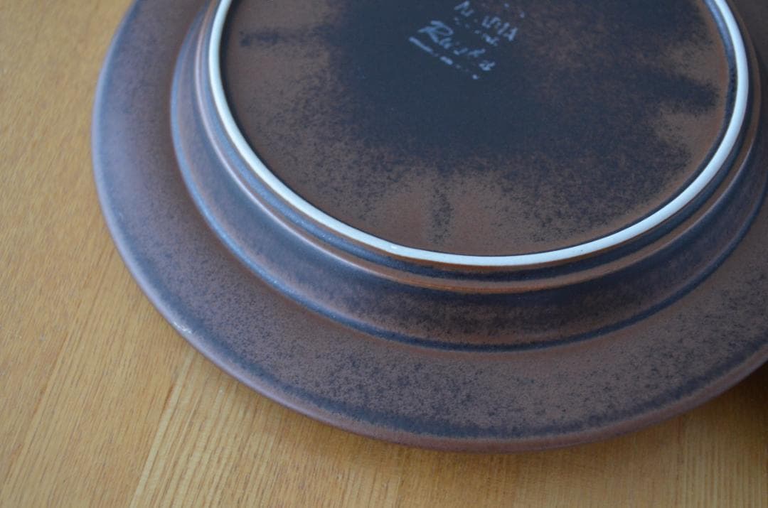 ARABIA/アラビア●RUSKA/ルスカ プレート20㎝ 2枚セット ロゴ有②