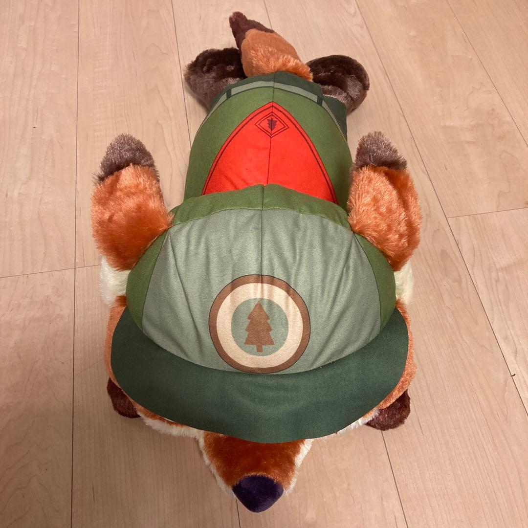 値下げ☆新品タグ付☆　ズートピア　赤いほっぺ　寝そべりぬいぐるみ