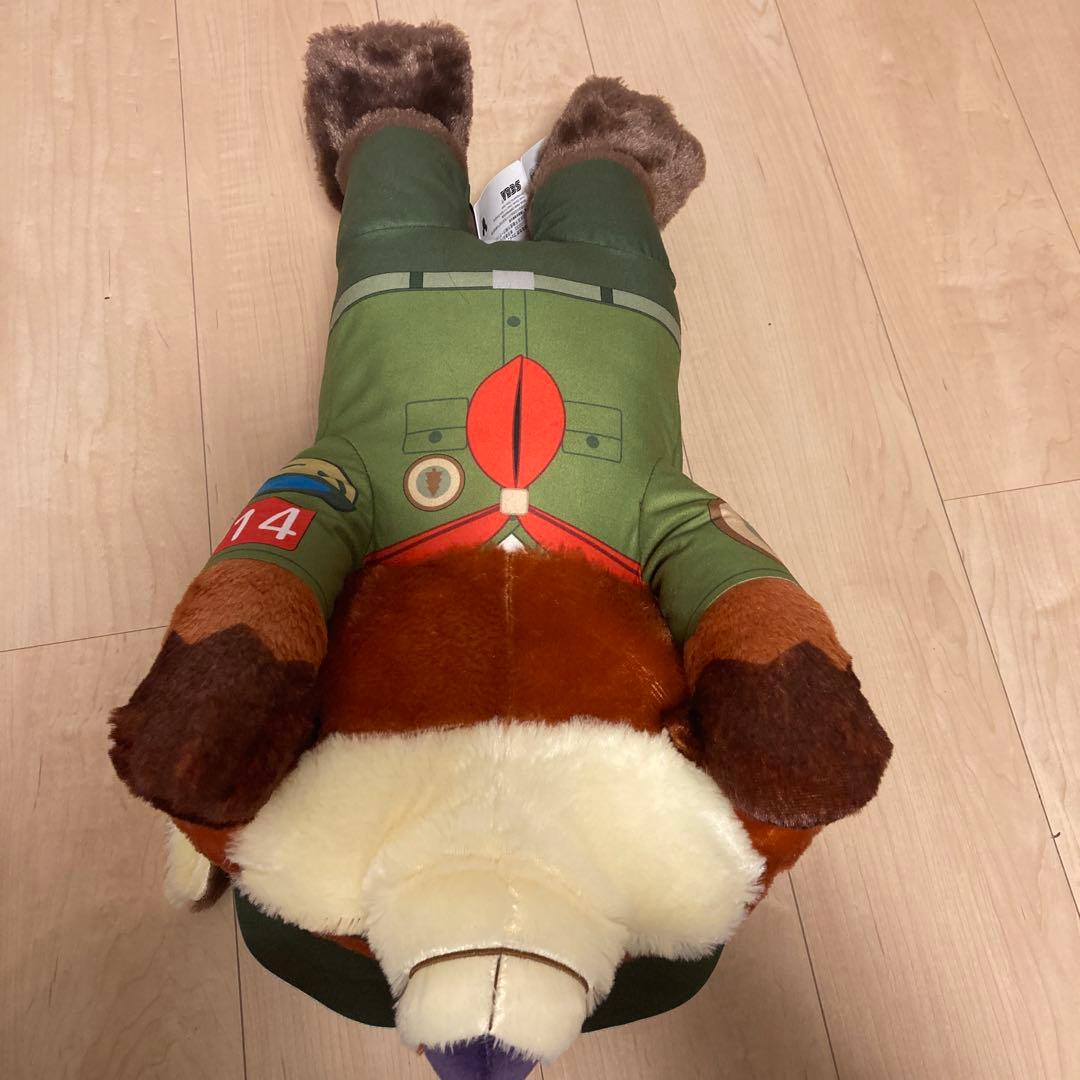 値下げ☆新品タグ付☆　ズートピア　赤いほっぺ　寝そべりぬいぐるみ