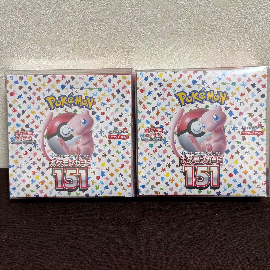 ポケモンカード151 BOX ボックス シュリンク付き
