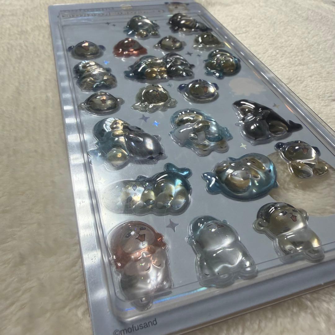 ボンボンドロップシール サメにゃん mofusand A