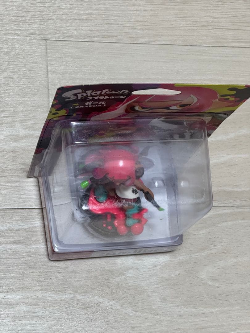 amiibo ガールネオンピンク　アミーボ　スプラトゥーン　あつ森　未開封