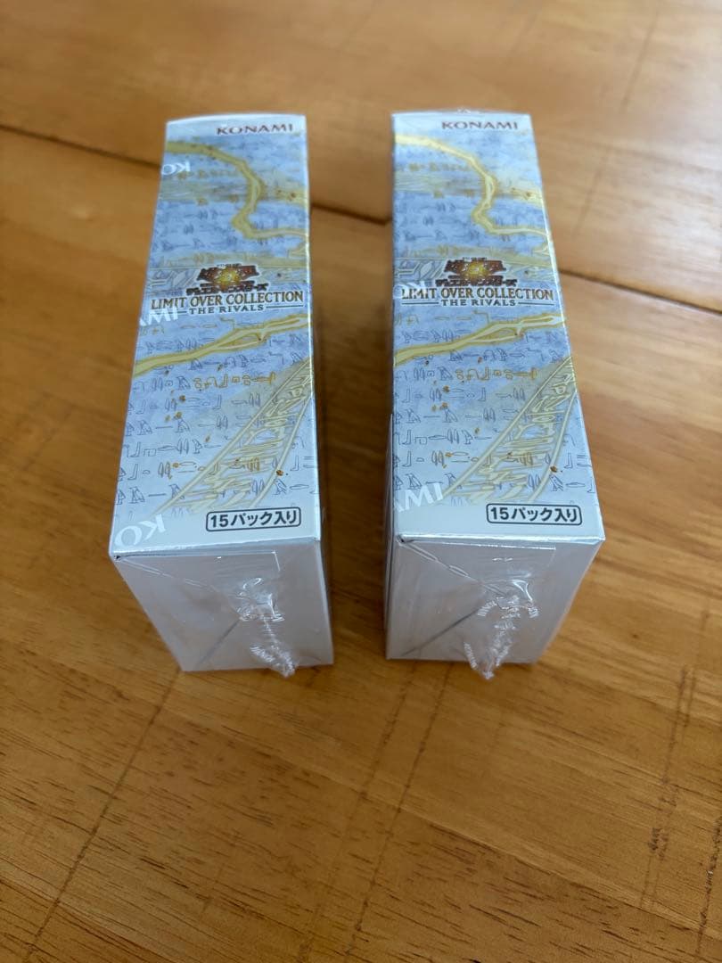 遊戯王カード　リミットオーバーコレクションライバルズ2box シュリンク付
