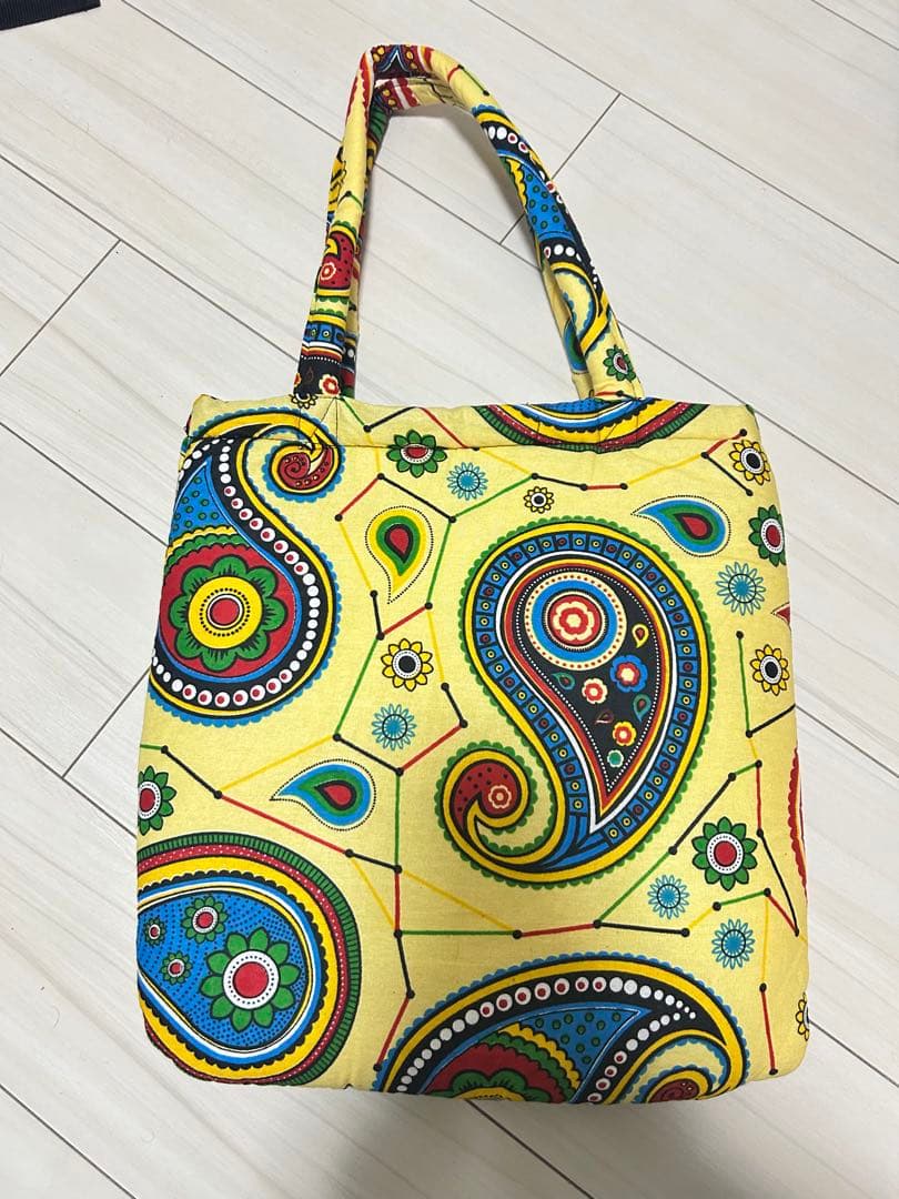 大阪・関西万博 モザンビークパビリオン 関係者用トートバッグ 非売品 アフリカ柄