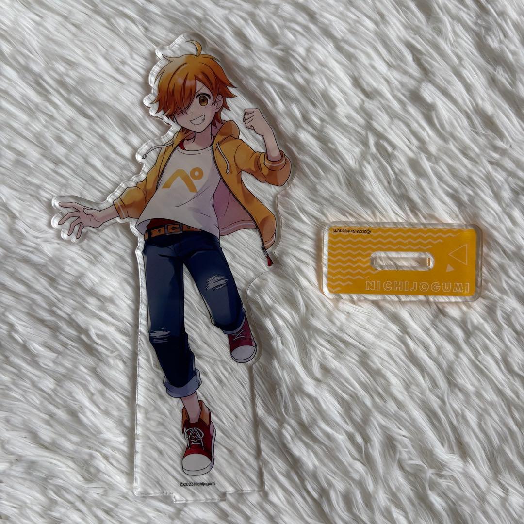 日常組 ペイント アクスタ カード キーホルダー 全23点セット