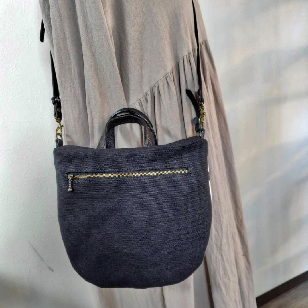 ミナペルホネン/anone anone　ピンク猫ちゃん/ロングミニラウンドショル