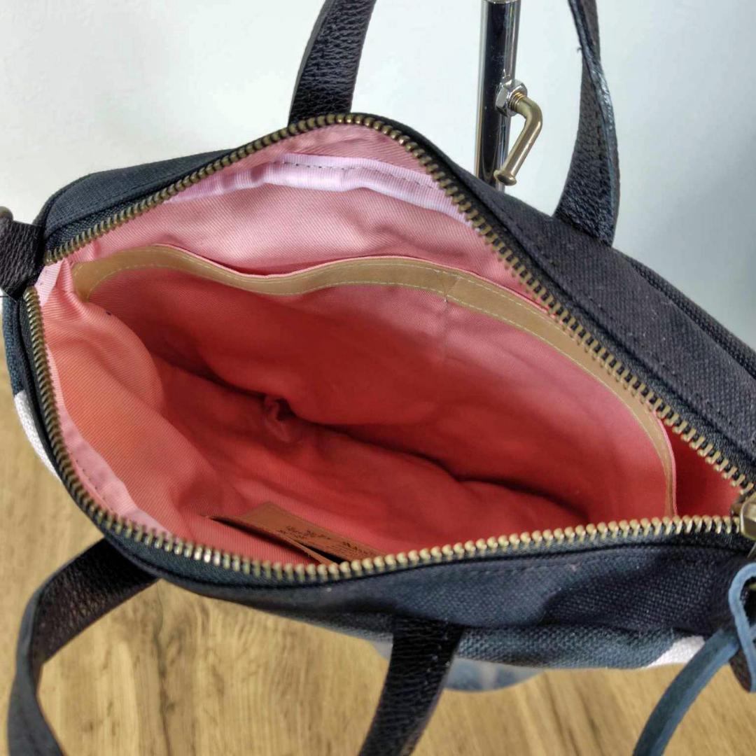 ミナペルホネン/anone anone　ピンク猫ちゃん/ロングミニラウンドショル