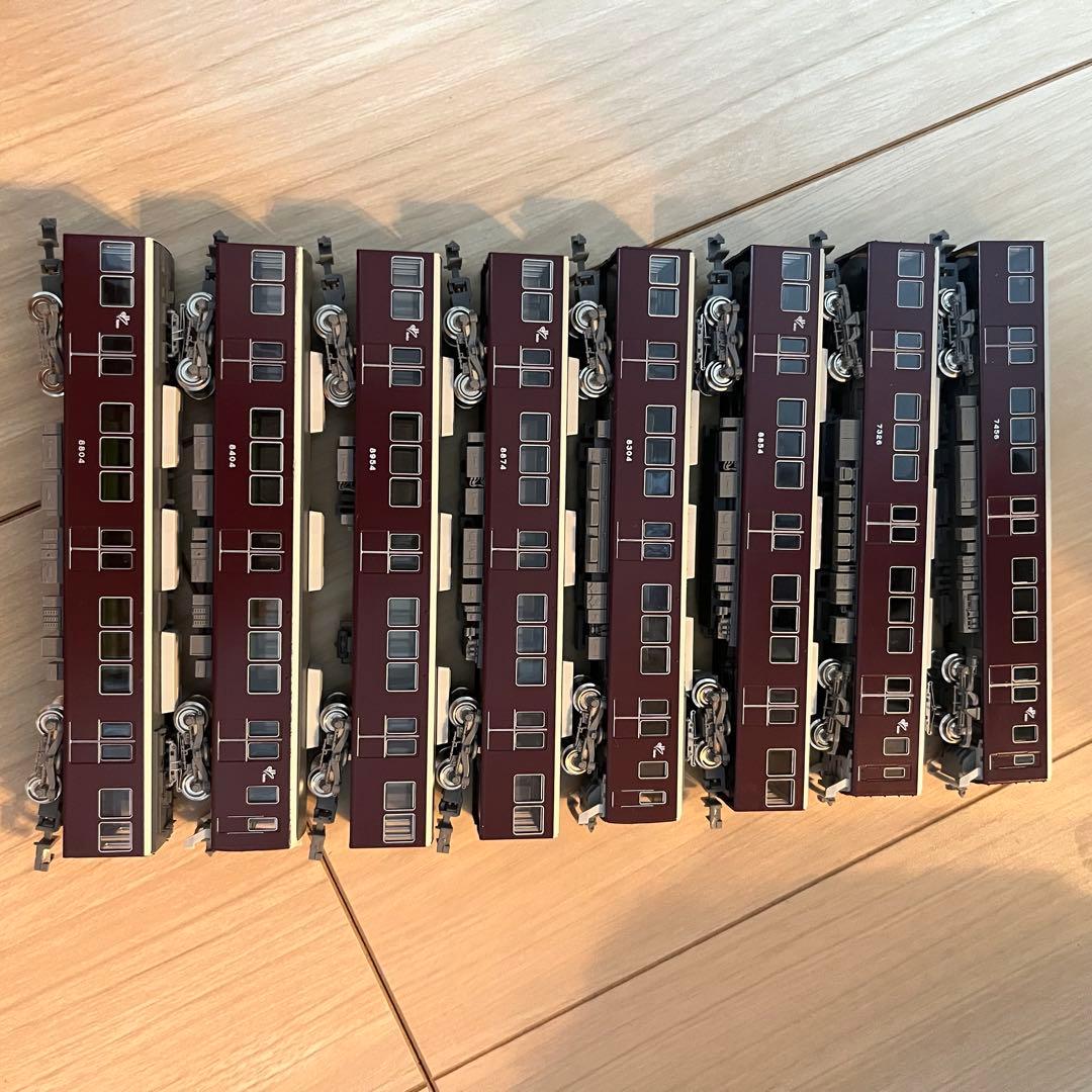 Nゲージ鉄道模型 16両セット 専用ケース付き