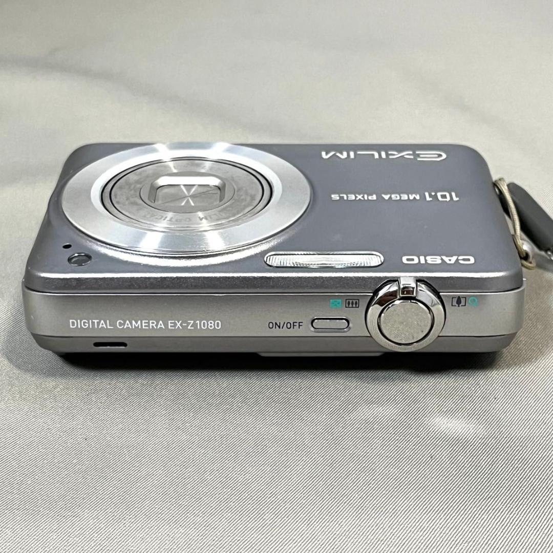 【美品】CASIO デジタルカメラ EXILIM EX-Z1080 シルバー