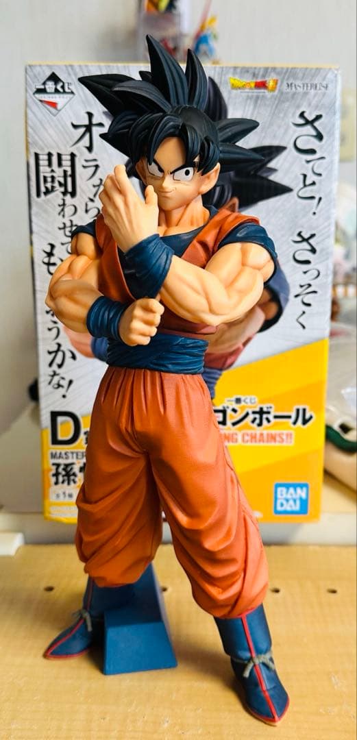 ユ*ゴ様 国内正規品ドラゴンボールstrong chains D賞孫悟空