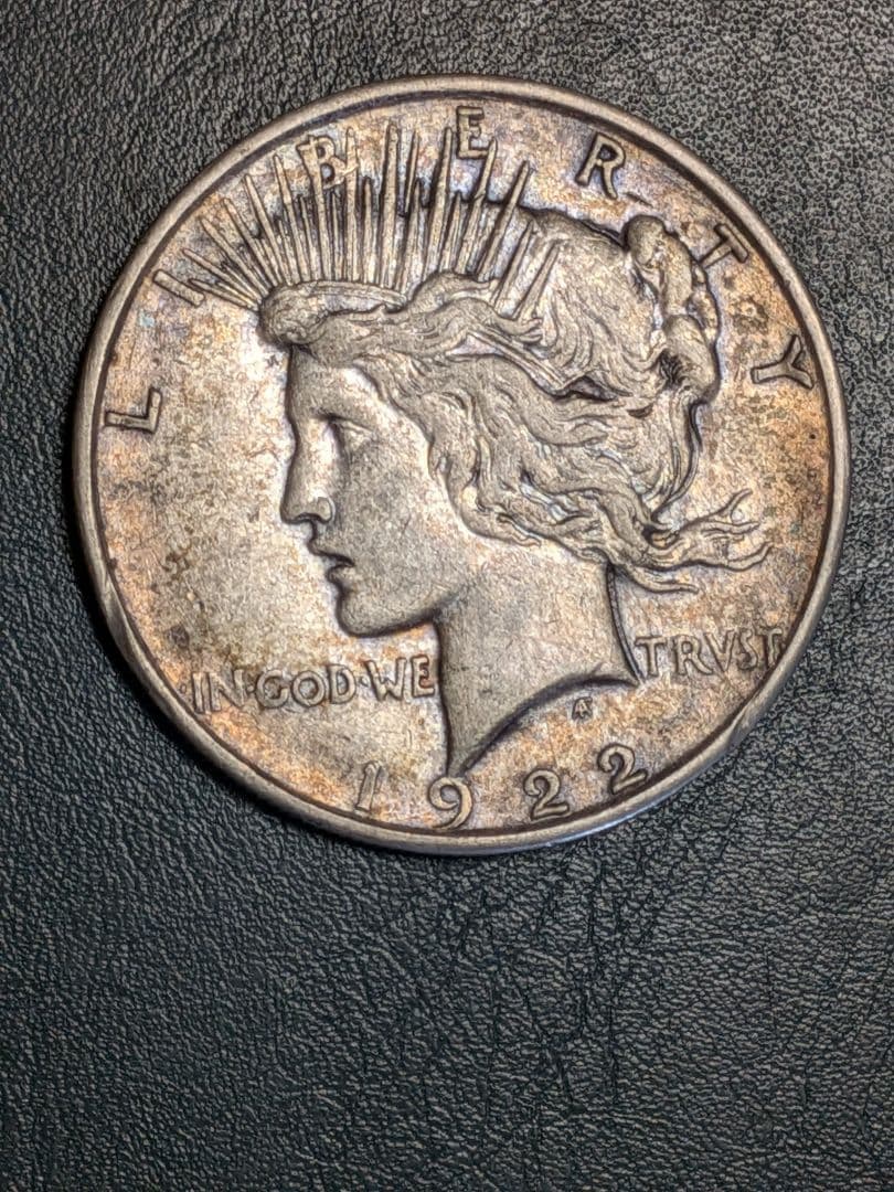 ピース1ドル銀貨1922年!!!