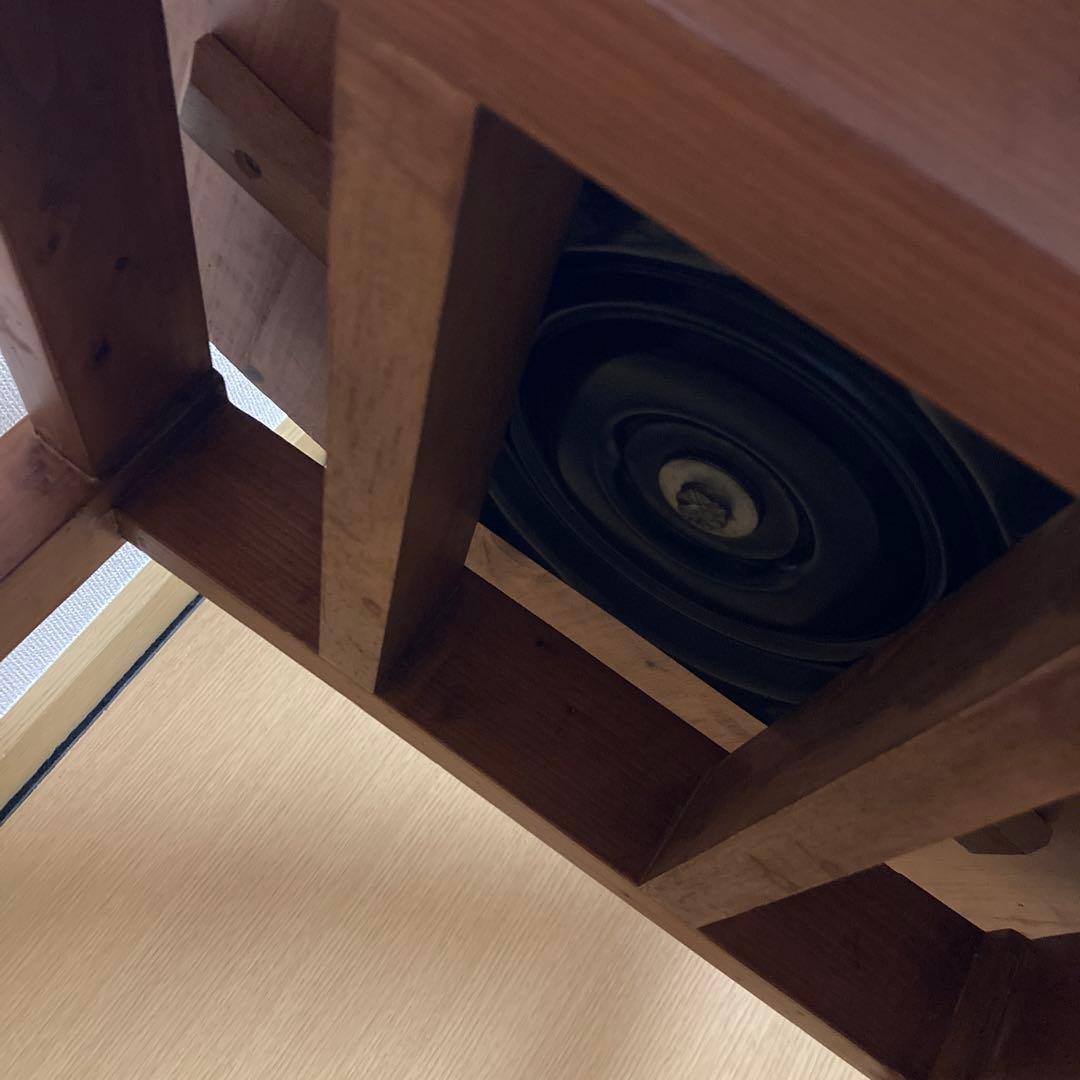 ★木製カントリー風★ アームチェア 昭和ビンテージ 椅子 回転式