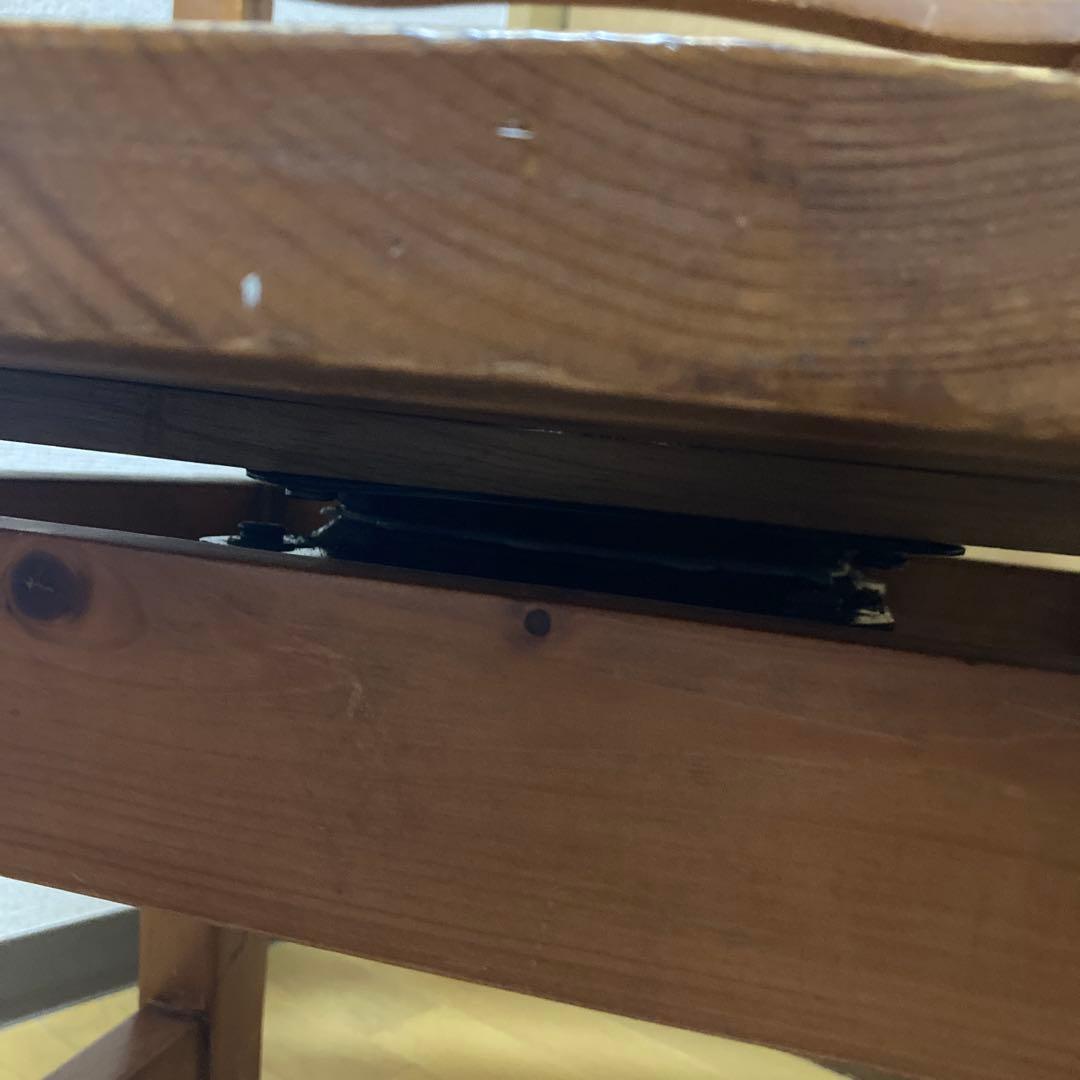 ★木製カントリー風★ アームチェア 昭和ビンテージ 椅子 回転式