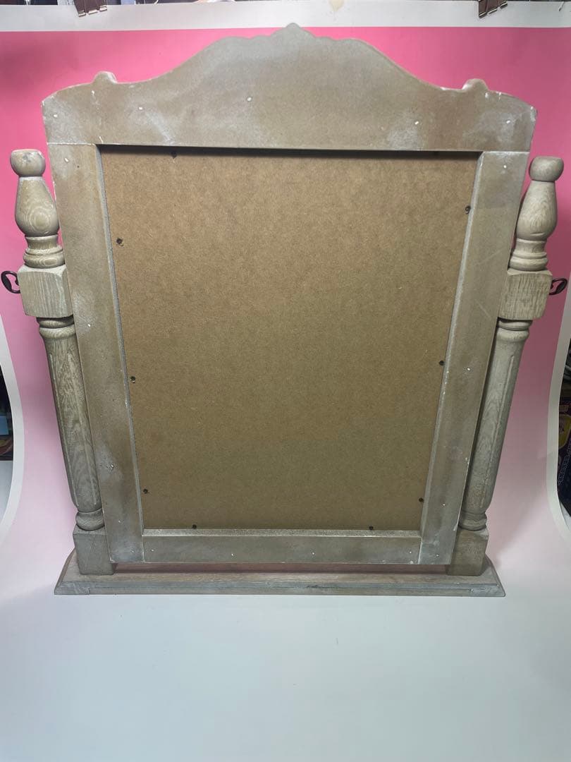 鏡　ヨーロッパ風　美容院　大型置き型鏡