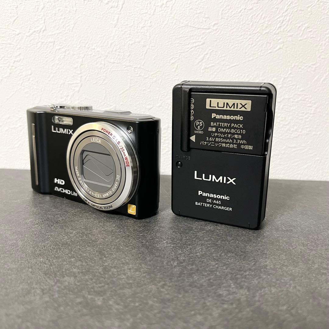 【極美品】Panasonic DMC-TZ10デジカメ　動作確認済　初心者