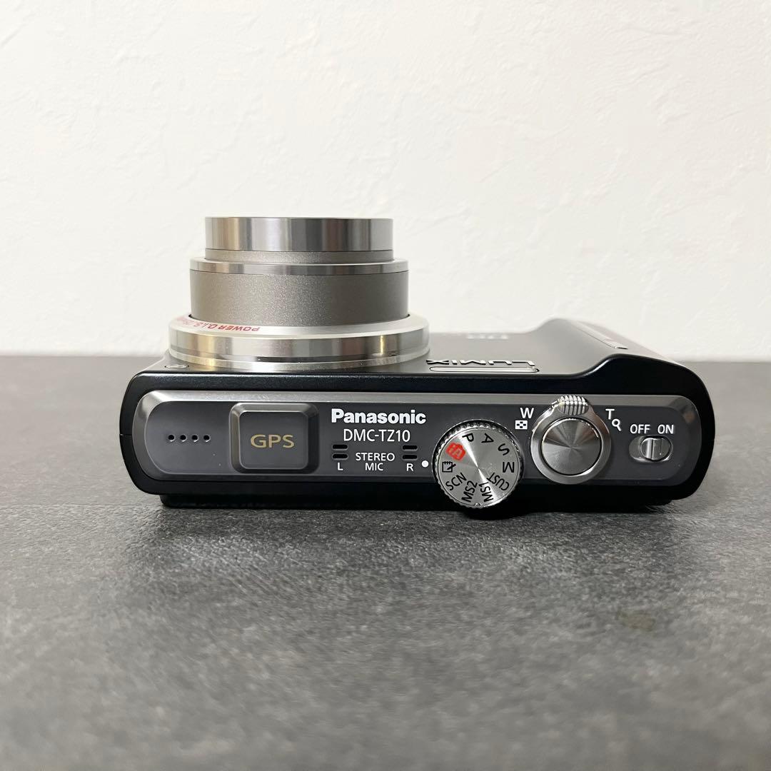 【極美品】Panasonic DMC-TZ10デジカメ　動作確認済　初心者