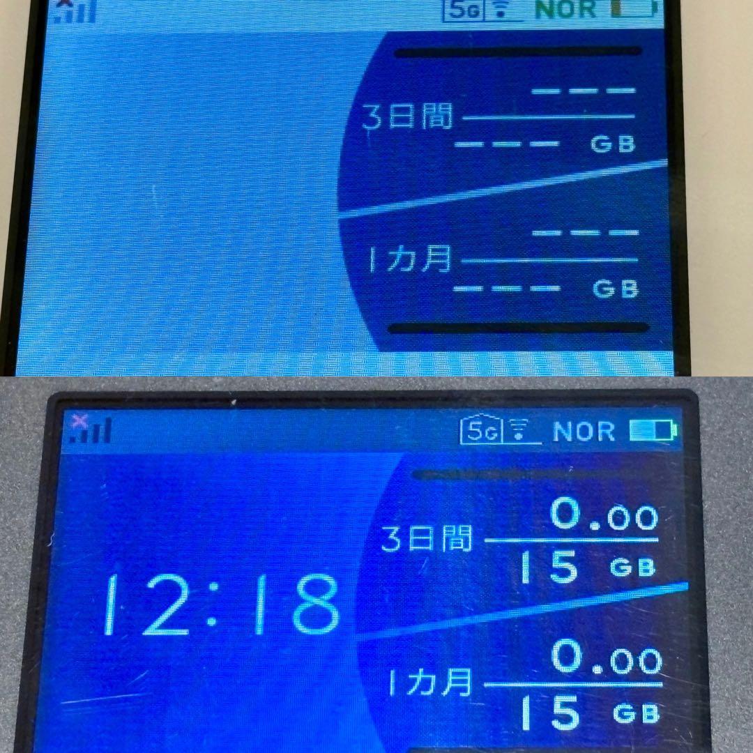 Speed Wi-Fi 5G X11 モバイルルーター　　2台