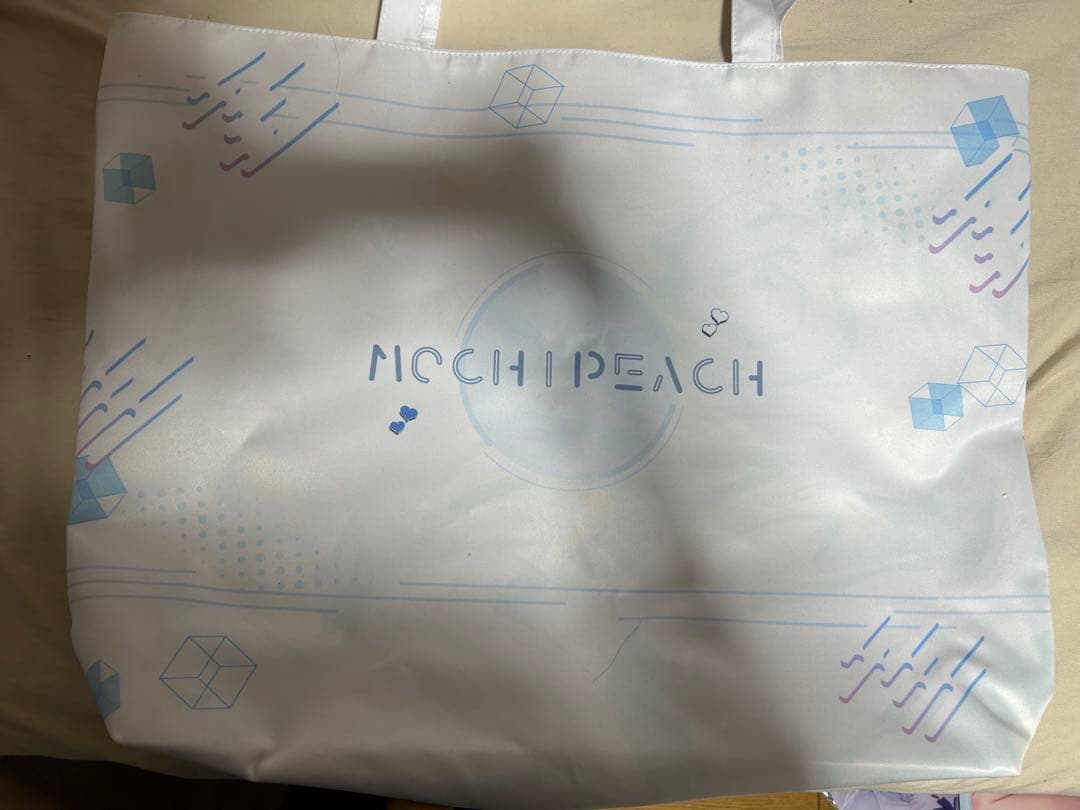 桃豆こまもち ビッグトートバッグ