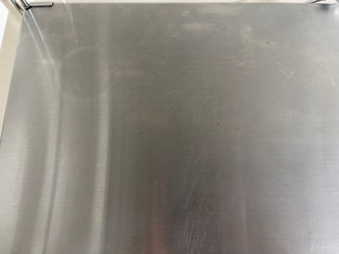 無印良品　ステンレスユニットシェルフ　ワイド　中