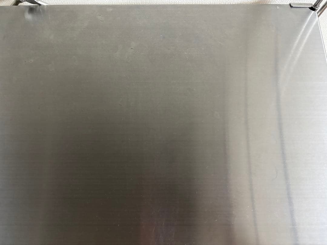 無印良品　ステンレスユニットシェルフ　ワイド　中