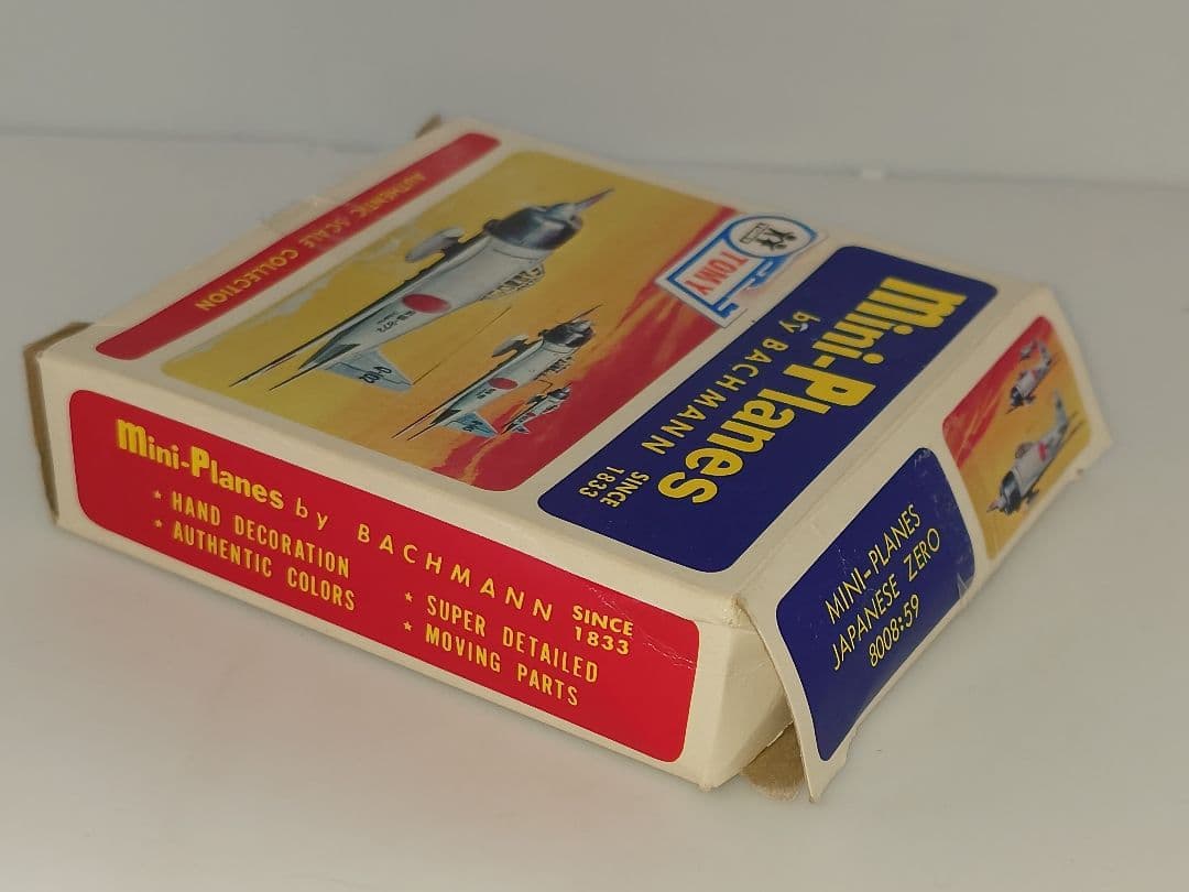 当時物 バックマン トミー ミニプレーン 航空機模型 三菱 零戦