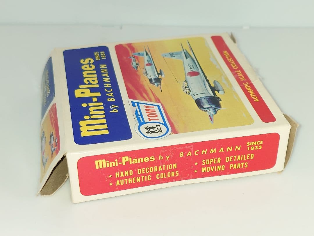 当時物 バックマン トミー ミニプレーン 航空機模型 三菱 零戦