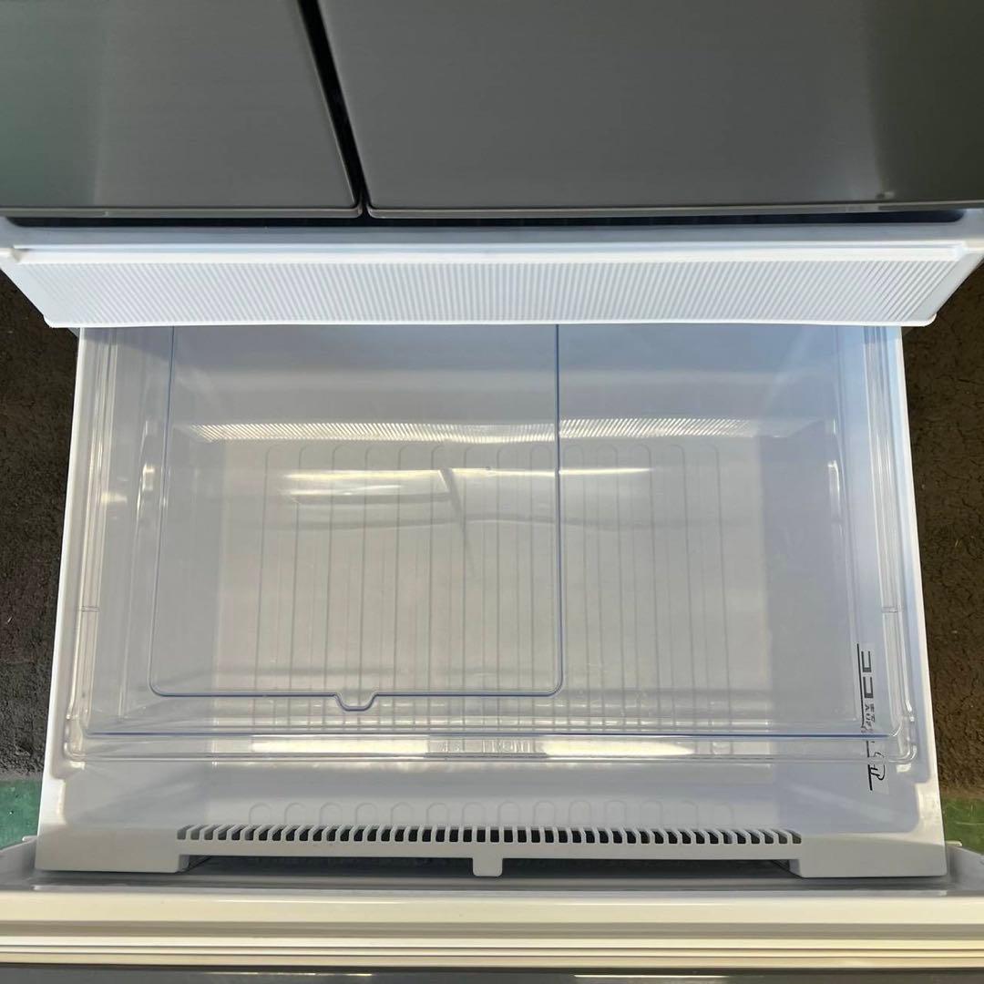 133 冷蔵庫　大型　シャープ　500ℓ 両開き　プラズマクラスター　設置無料