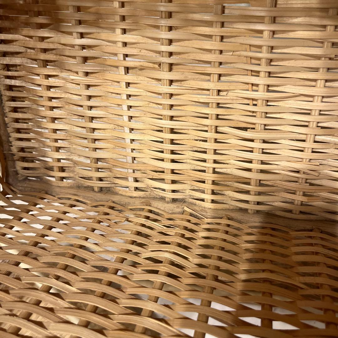 無印良品　重なるブリ材バスケット ３個セット